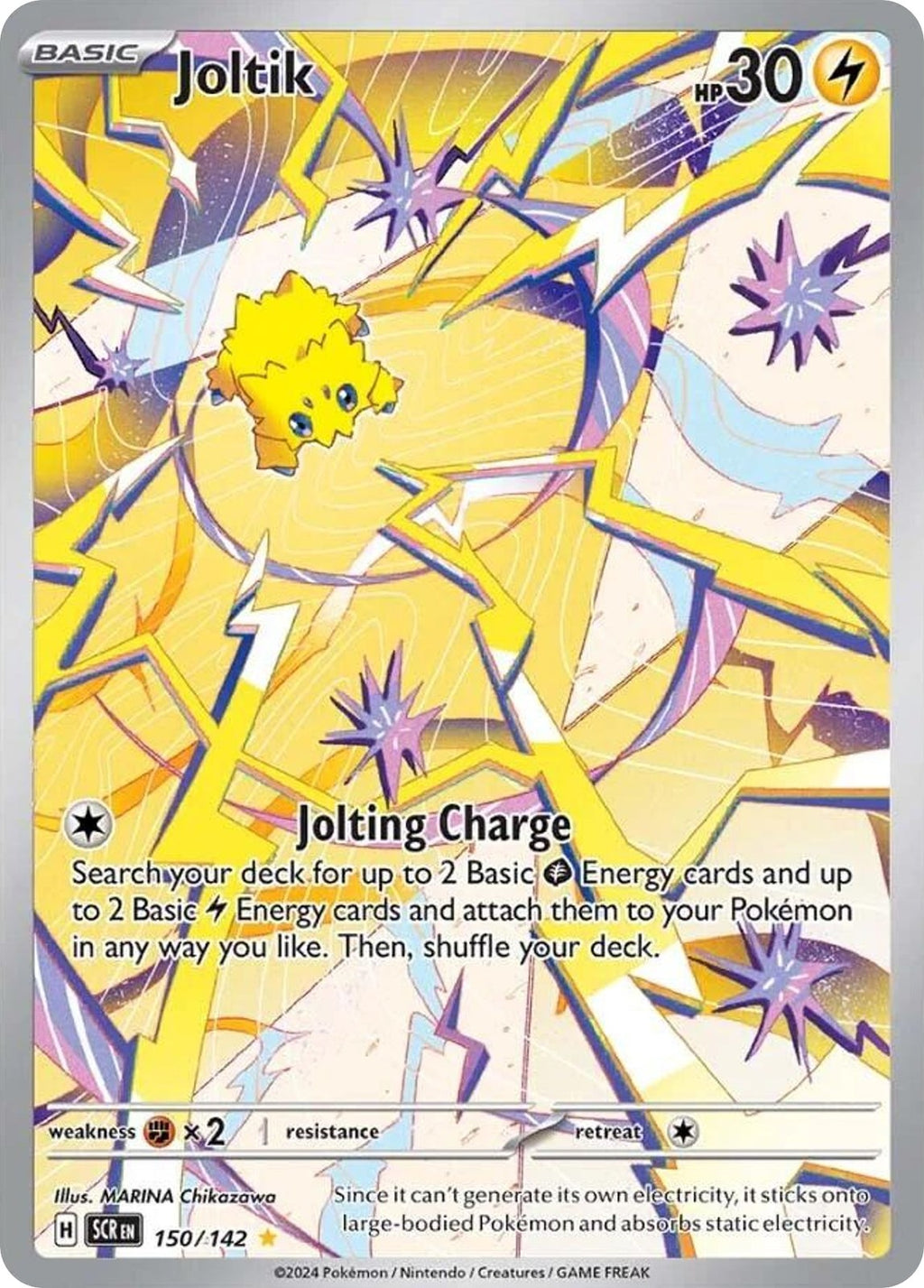 (#150/142) Joltik - Holo [Stellar Crown]