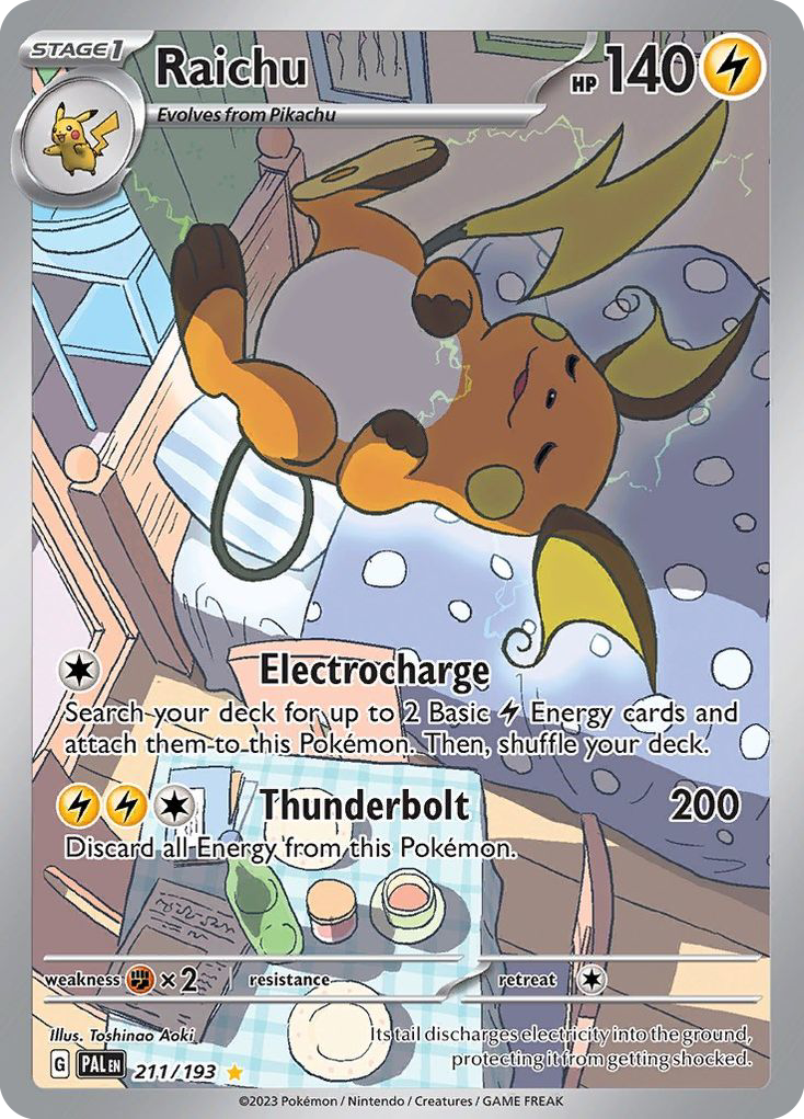 (#211/193) Raichu - Holo [Paldea Evolved]