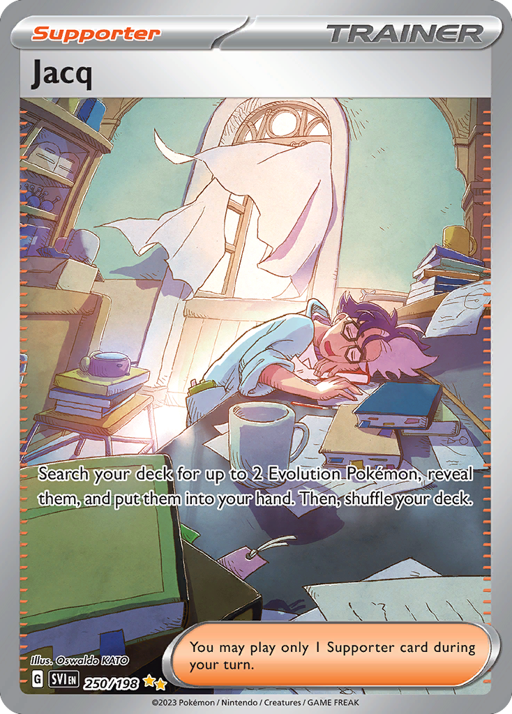 (#250/198) Jacq - Holo [Scarlet & Violet]
