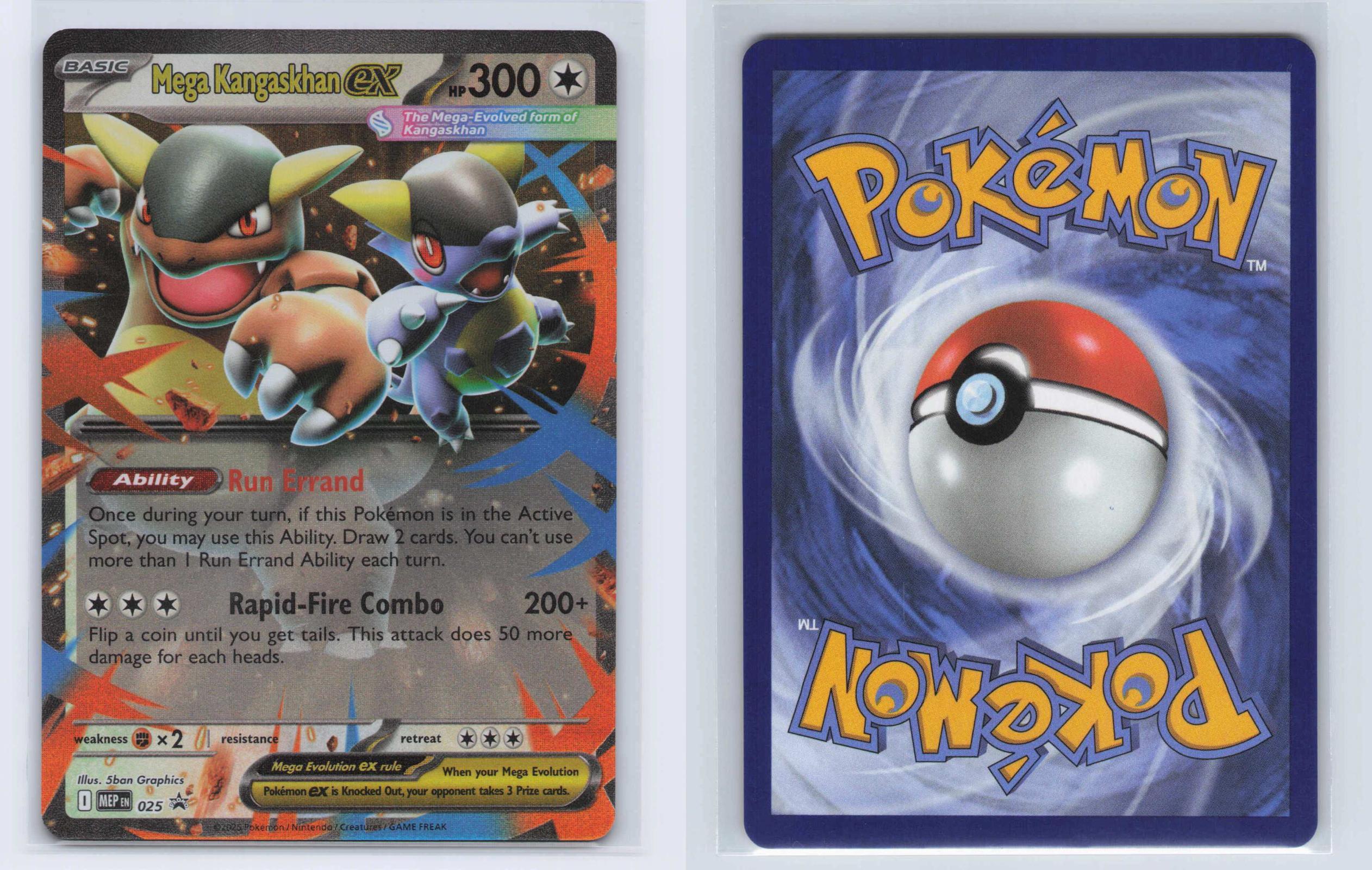 (#025) Mega Kangaskhan ex - Holo [ME: Mega Evolution Promo]