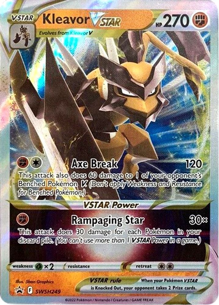 (#SWSH249) Kleavor VSTAR - Holo [Sword & Shield Promo]
