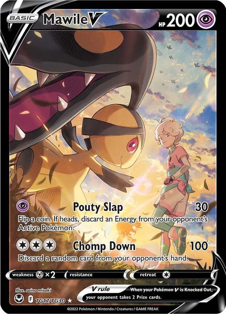 (#TG17/TG30) Mawile V [SWSH12: Silver Tempest Trainer Gallery]