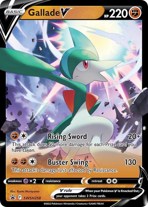 (#SWSH258) Gallade V [SWSH: Sword & Shield Promo Cards]