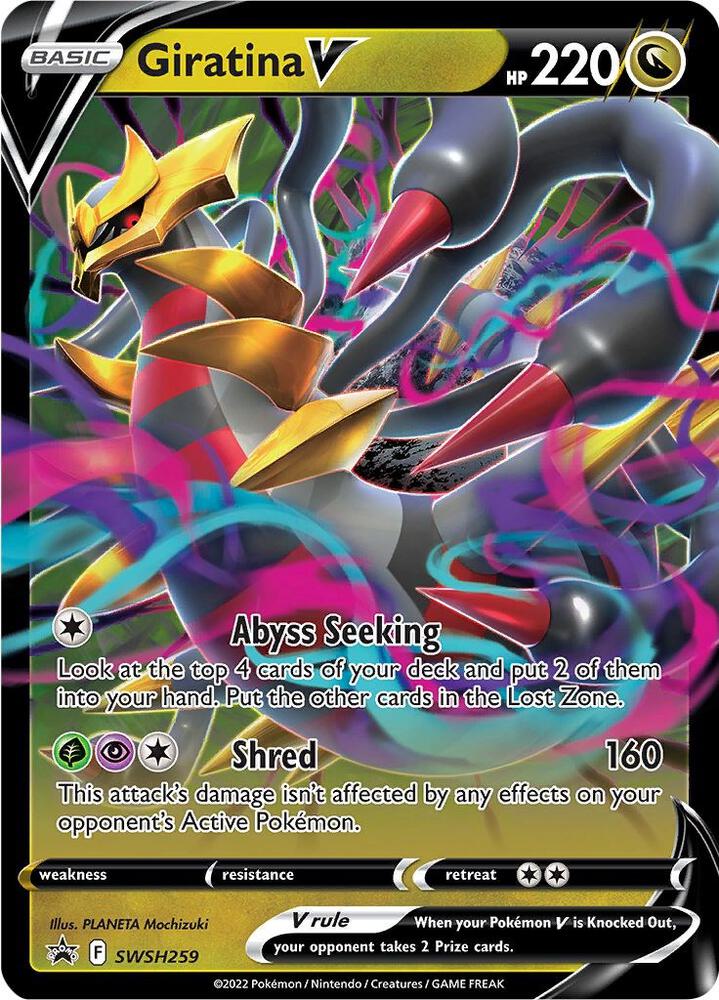 (#SWSH259) Giratina V [SWSH: Sword & Shield Promo Cards]