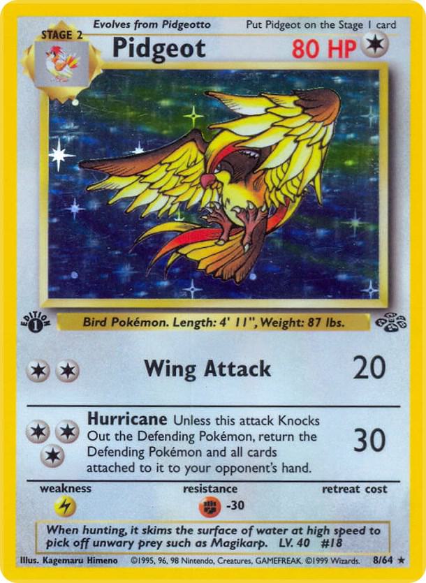 (#08/64) Pidgeot (8) [Jungle]