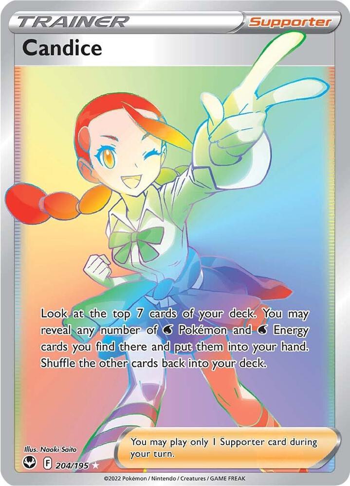 (#204/195) Candice (Secret) [SWSH12: Silver Tempest]