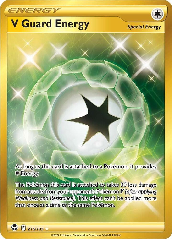 (#215/195) V Guard Energy (Secret) [SWSH12: Silver Tempest]