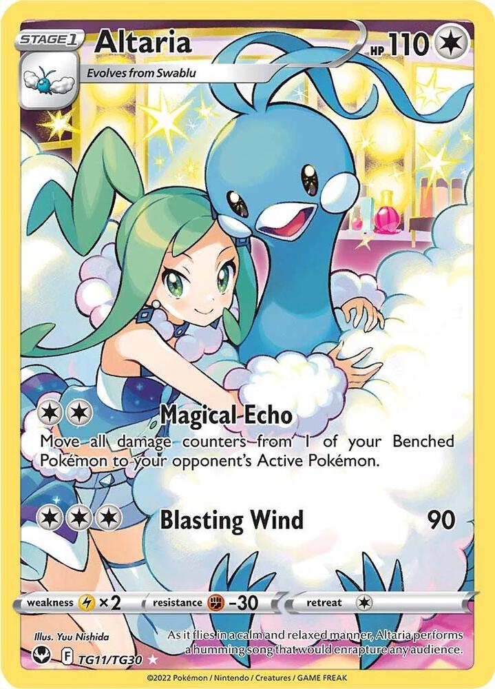 (#TG11/TG30) Altaria [SWSH12: Silver Tempest Trainer Gallery]