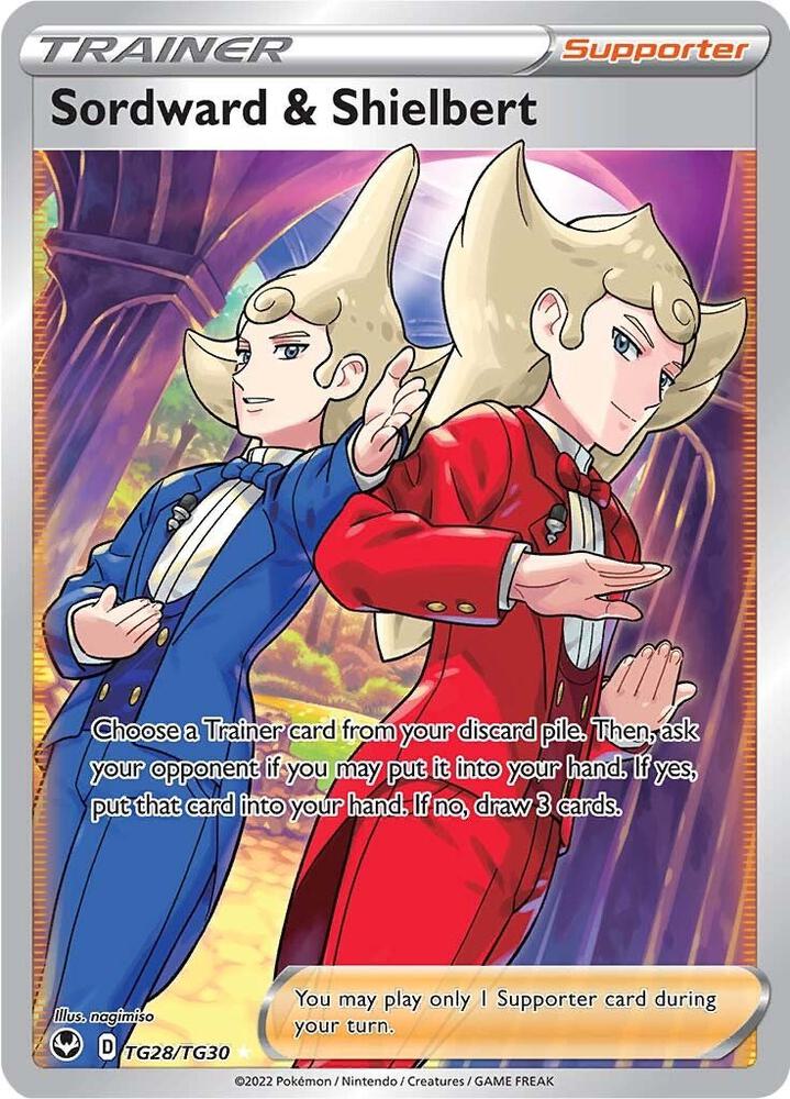 (#TG28/TG30) Sordward & Shielbert [SWSH12: Silver Tempest Trainer Gallery]