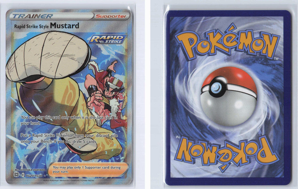 (#TG27/TG30) Rapid Strike Style Mustard - Holo [Brilliant Stars Trainer Gallery]