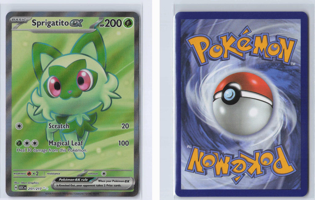 (#251/217) Sprigatito ex - Holo [Ascended Heroes]