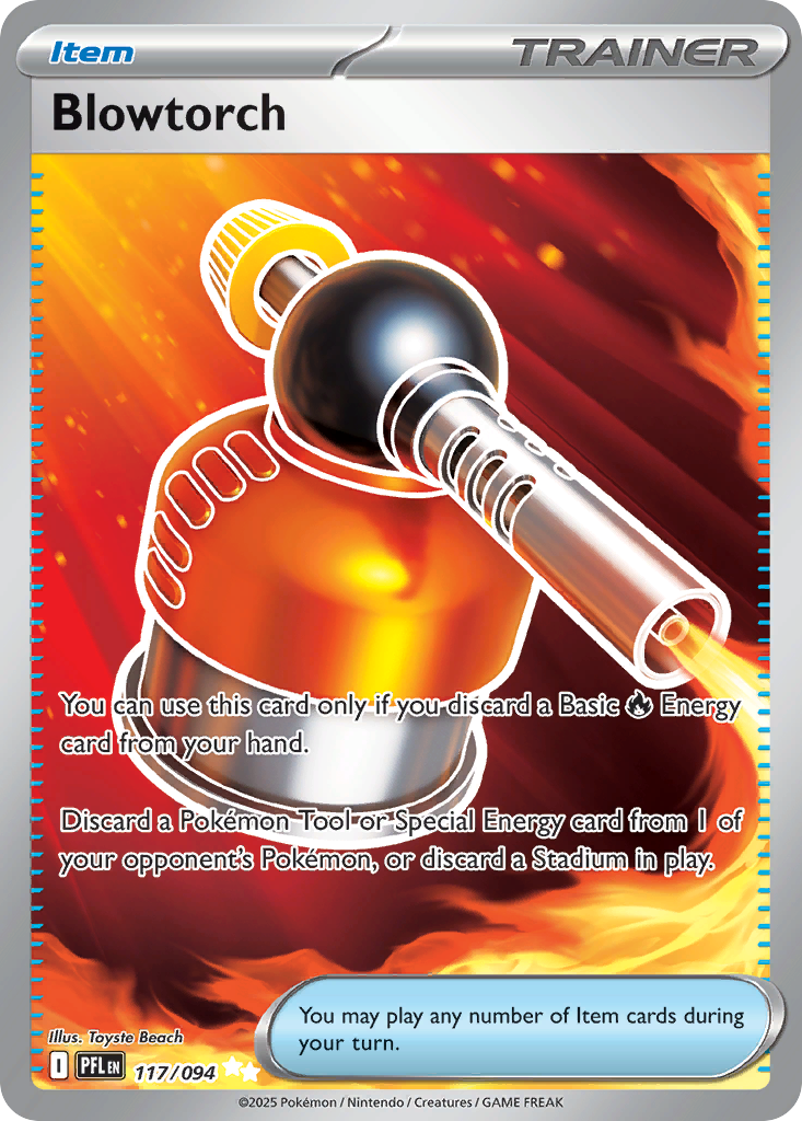 (#117/094) Blowtorch - Holo [Phantasmal Flames]