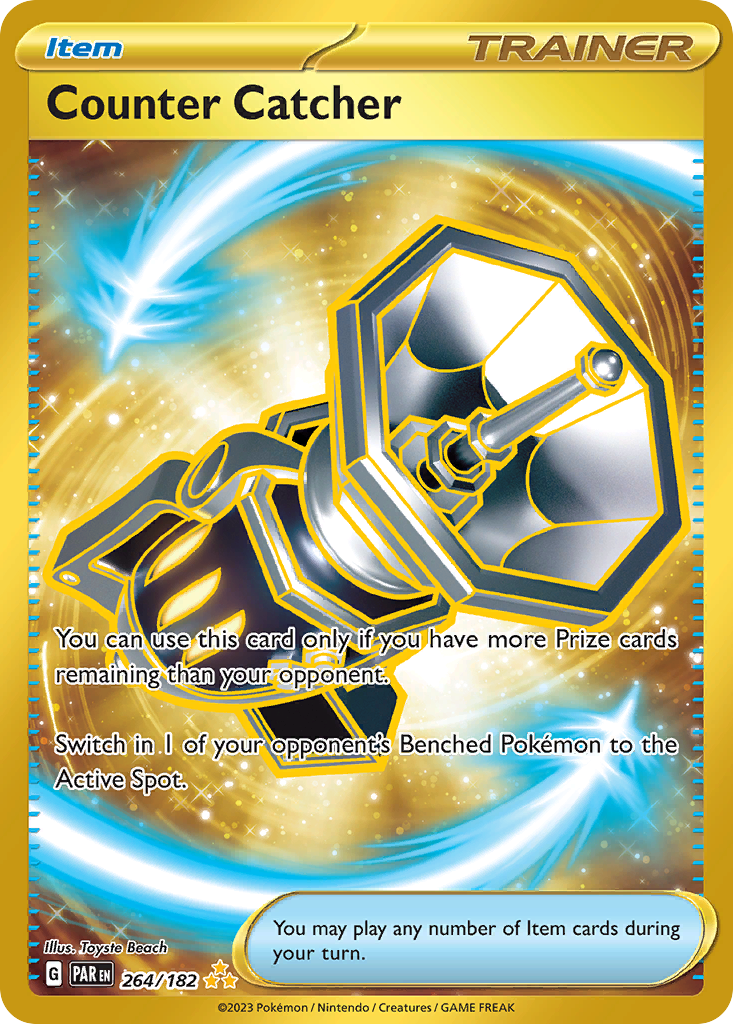 (#264/182) Counter Catcher - Holo [Paradox Rift]