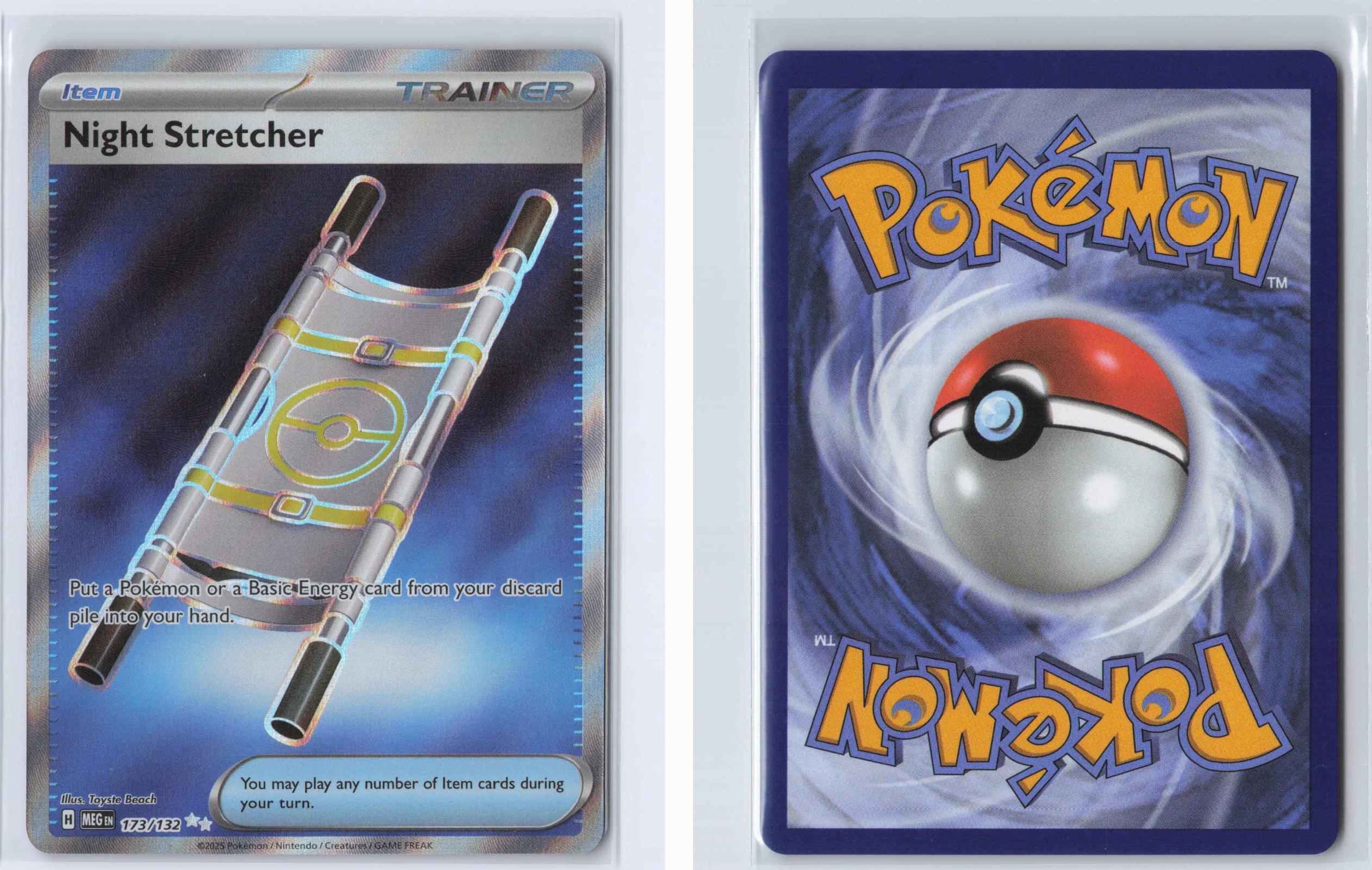(#173/132) Night Stretcher - Holo [Mega Evolution]