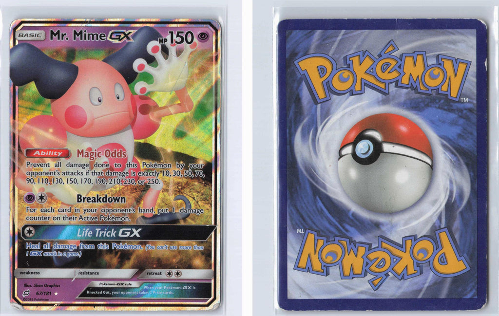 (#67/181) Mr. Mime GX - Holo [Team Up]