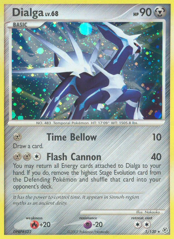 (#1/130) Dialga - Holo [Diamond & Pearl]