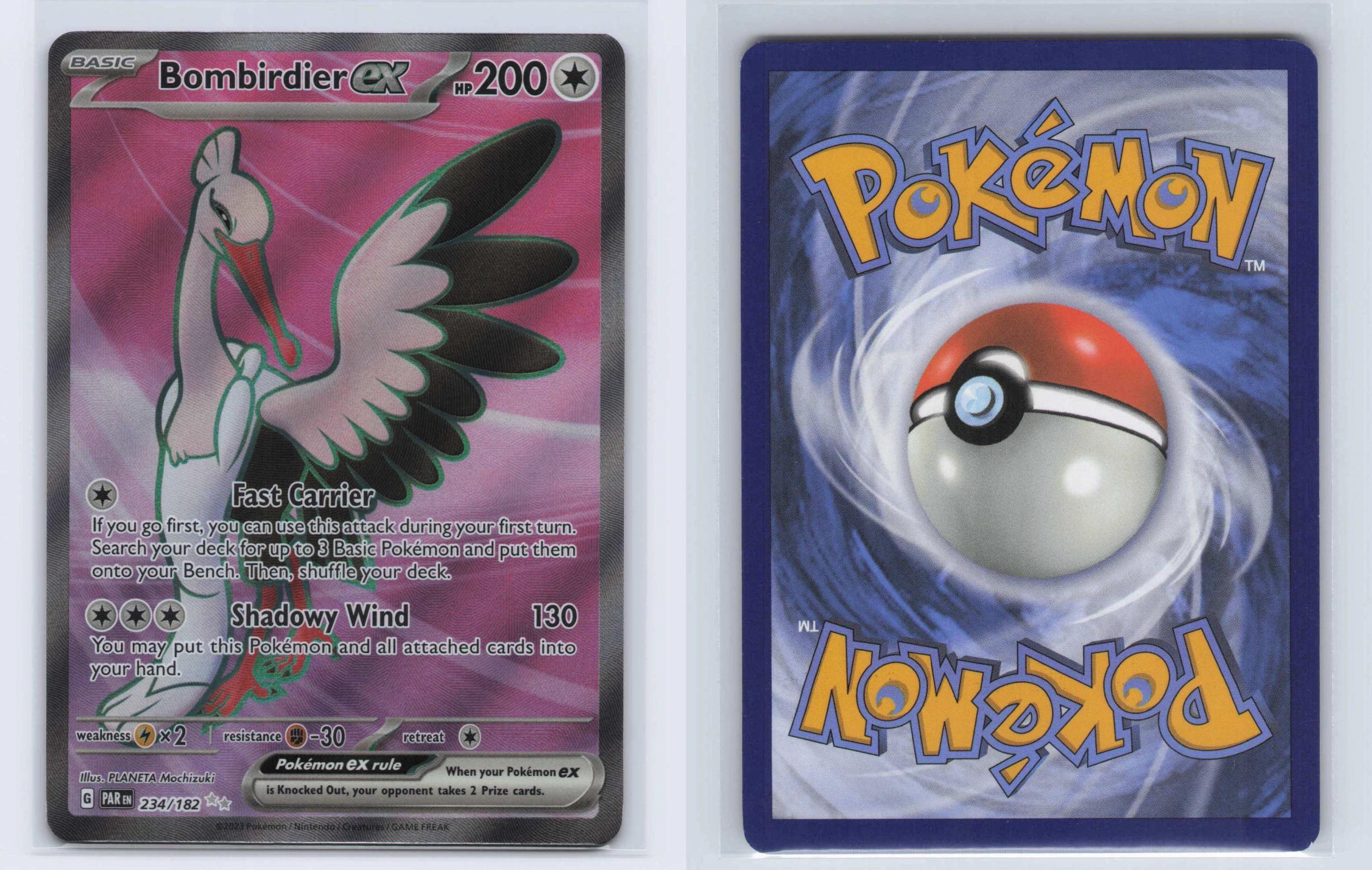 (#234/182) Bombirdier ex - Holo [Paradox Rift]