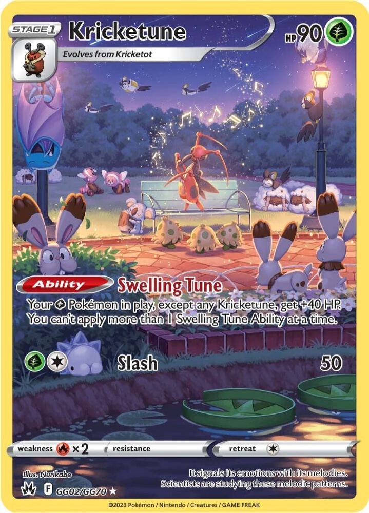 (#GG02/GG70) Kricketune [SWSH: Crown Zenith: Galarian Gallery]