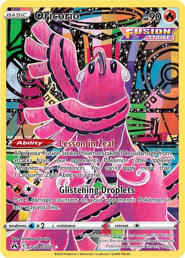 (#GG04/GG70) Oricorio [Crown Zenith: Galarian Gallery]
