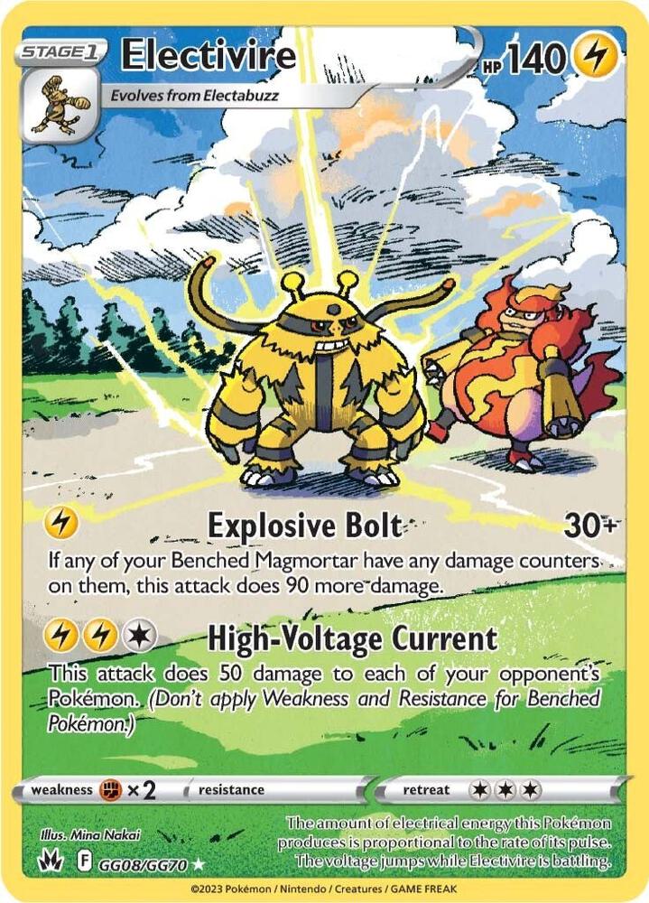 (#GG08/GG70) Electivire [SWSH: Crown Zenith: Galarian Gallery]