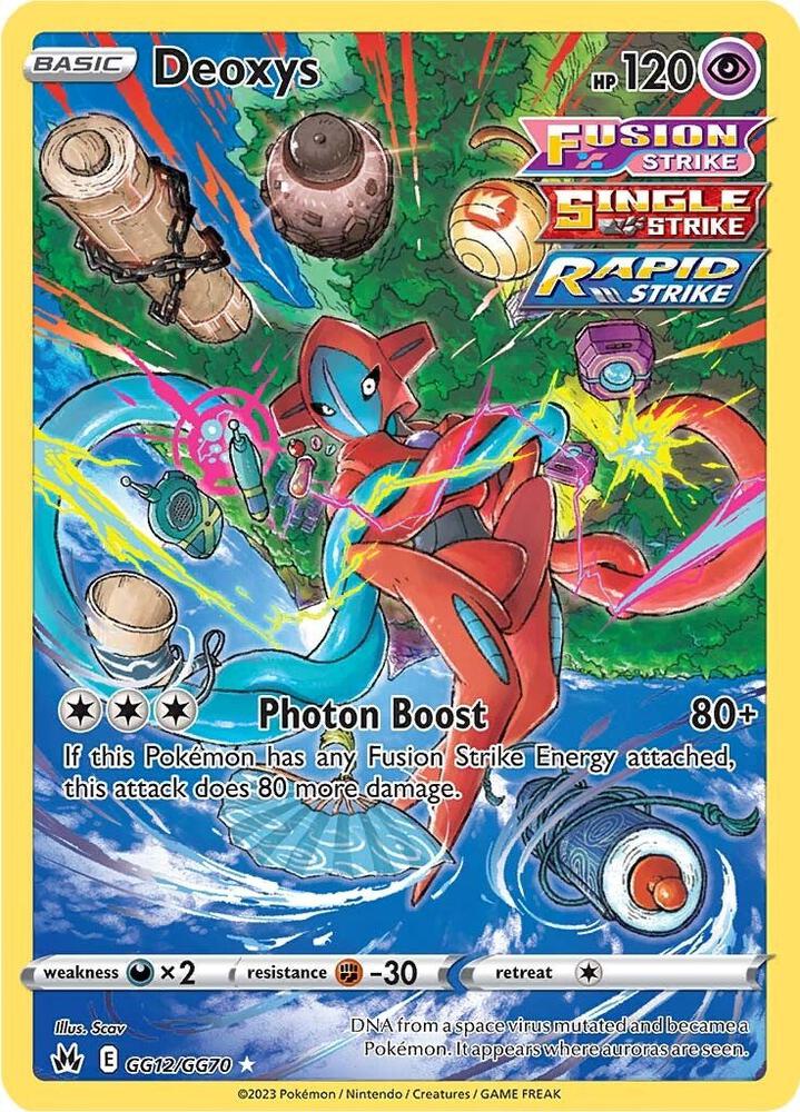 (#GG12/GG70) Deoxys [SWSH: Crown Zenith: Galarian Gallery]