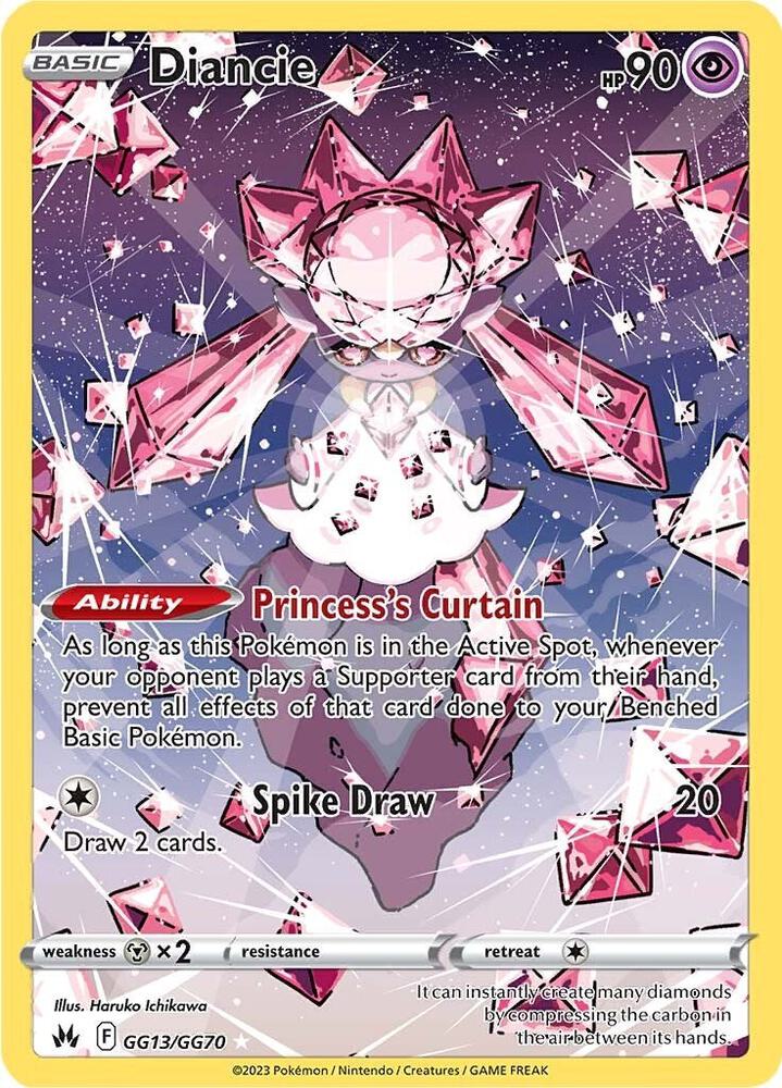 (#GG13/GG70) Diancie [SWSH: Crown Zenith: Galarian Gallery]