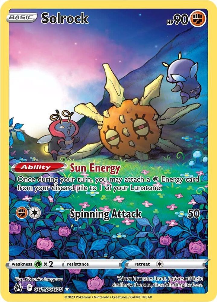 (#GG15/GG70) Solrock [Crown Zenith: Galarian Gallery]