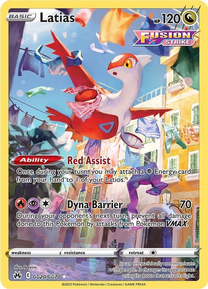 (#GG20/GG70) Latias [SWSH: Crown Zenith: Galarian Gallery]