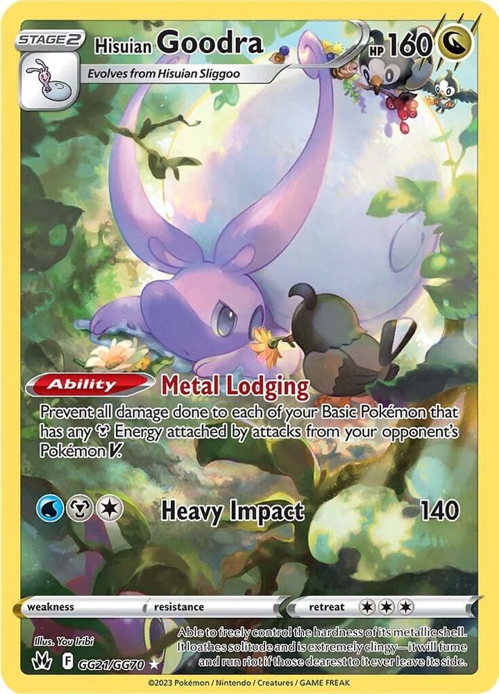 (#GG21/GG70) Hisuian Goodra [SWSH: Crown Zenith: Galarian Gallery]