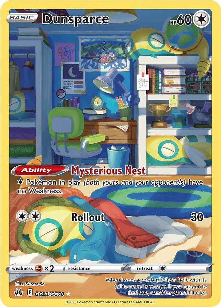 (#GG23/GG70) Dunsparce [Crown Zenith: Galarian Gallery]