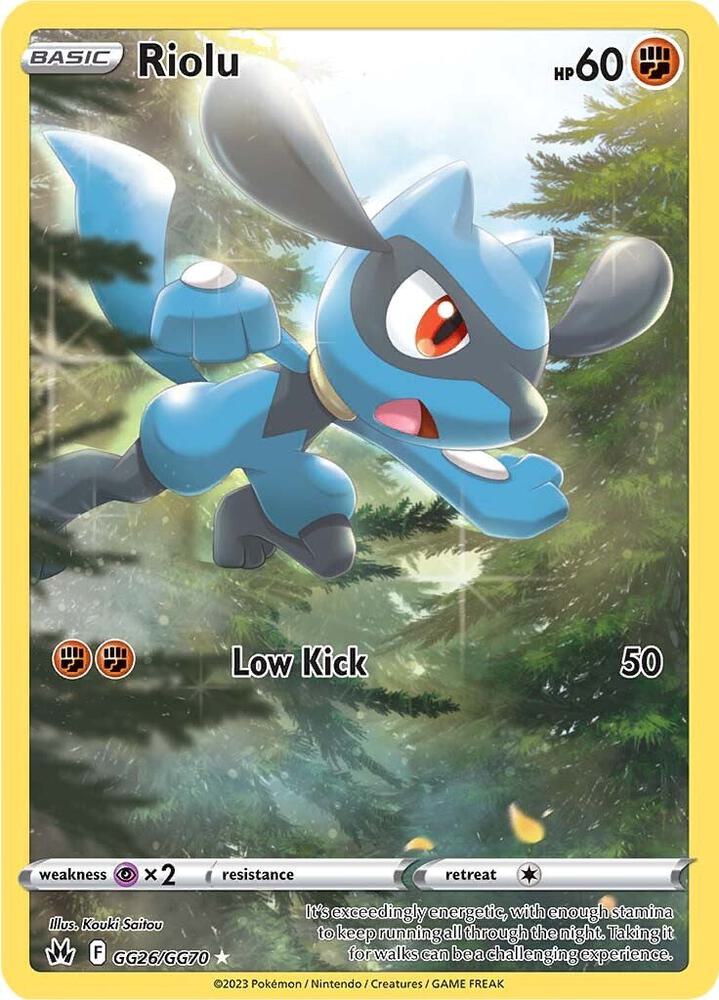 (#GG26/GG70) Riolu [SWSH: Crown Zenith: Galarian Gallery]
