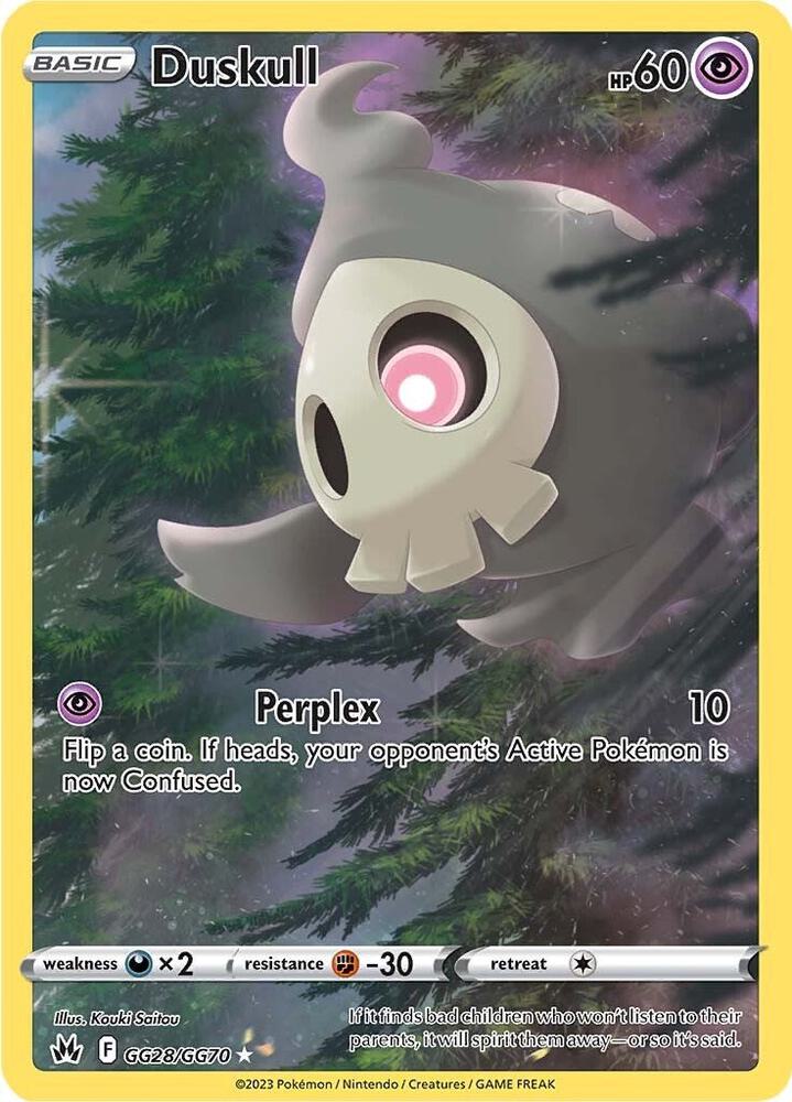 (#GG28/GG70) Duskull [SWSH: Crown Zenith: Galarian Gallery]