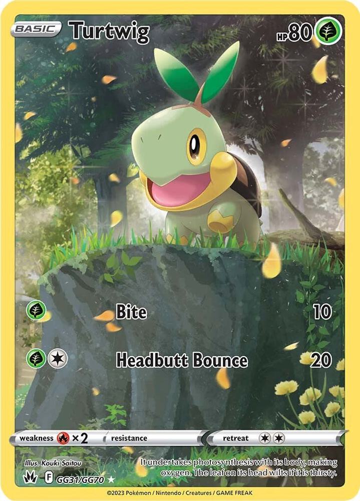 (#GG31/GG70) Turtwig [SWSH: Crown Zenith: Galarian Gallery]