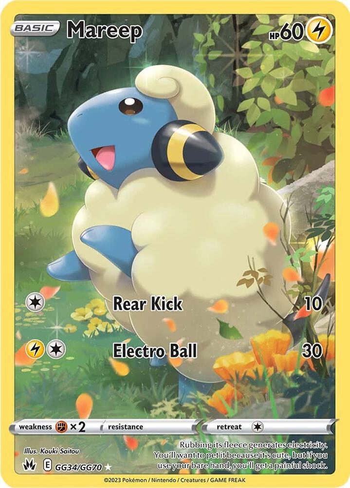 (#GG34/GG70) Mareep [SWSH: Crown Zenith: Galarian Gallery]