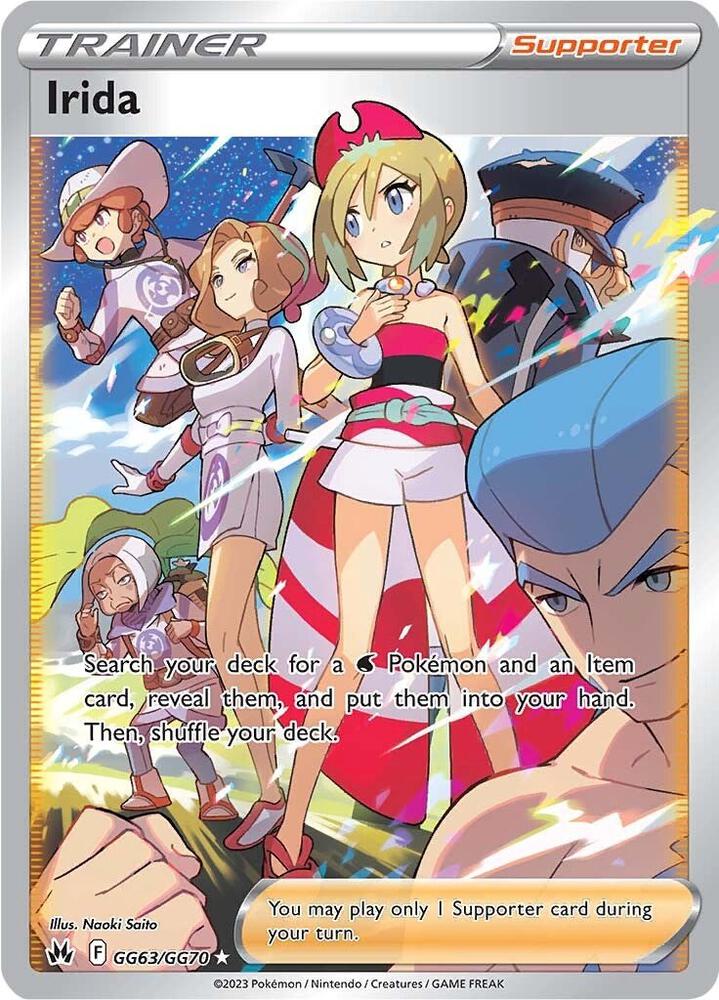 (#GG63/GG70) Irida [SWSH: Crown Zenith: Galarian Gallery]