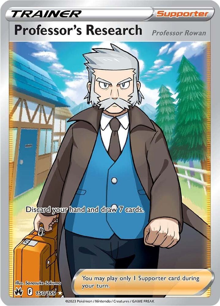 (#150/159) Professor's Research (Full Art) [SWSH: Crown Zenith]