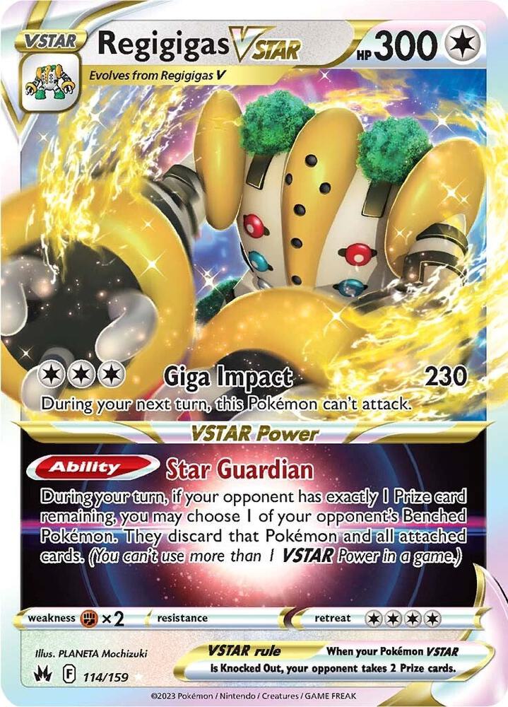 (#114/159) Regigigas VSTAR [SWSH: Crown Zenith]