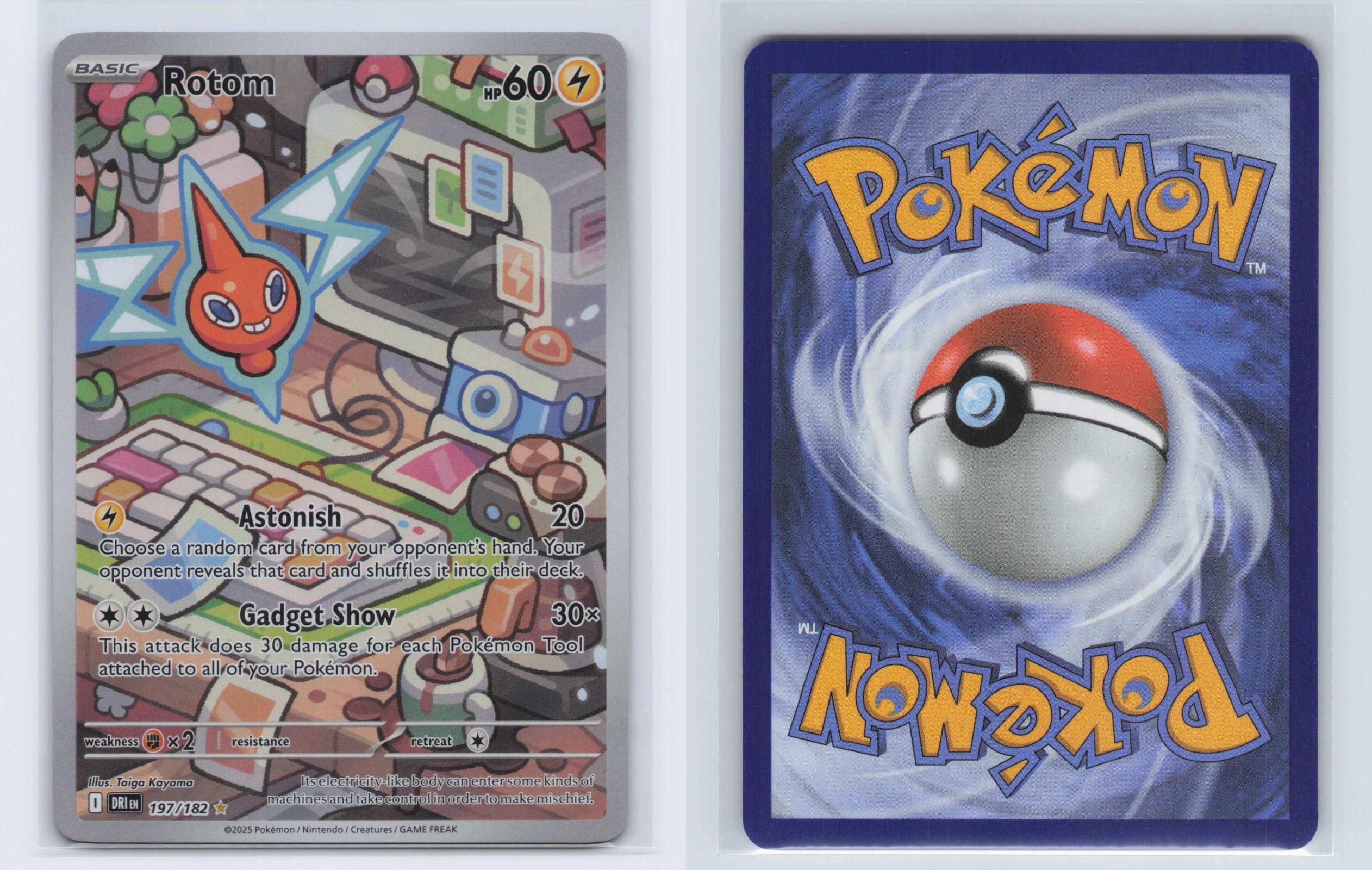 (#197/182) Rotom - Holo [Destined Rivals]