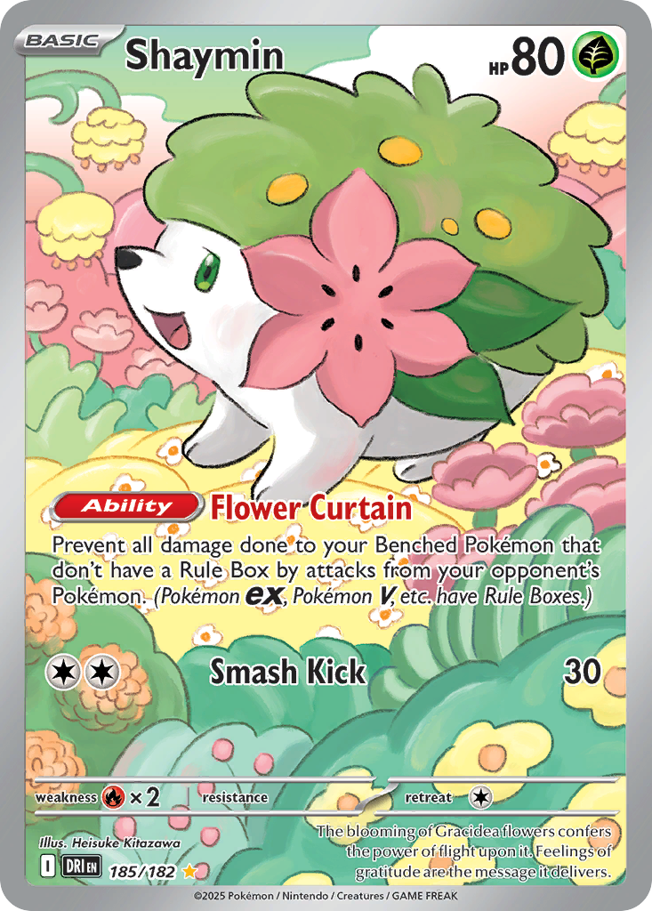 (#185/182) Shaymin - Holo [Destined Rivals]
