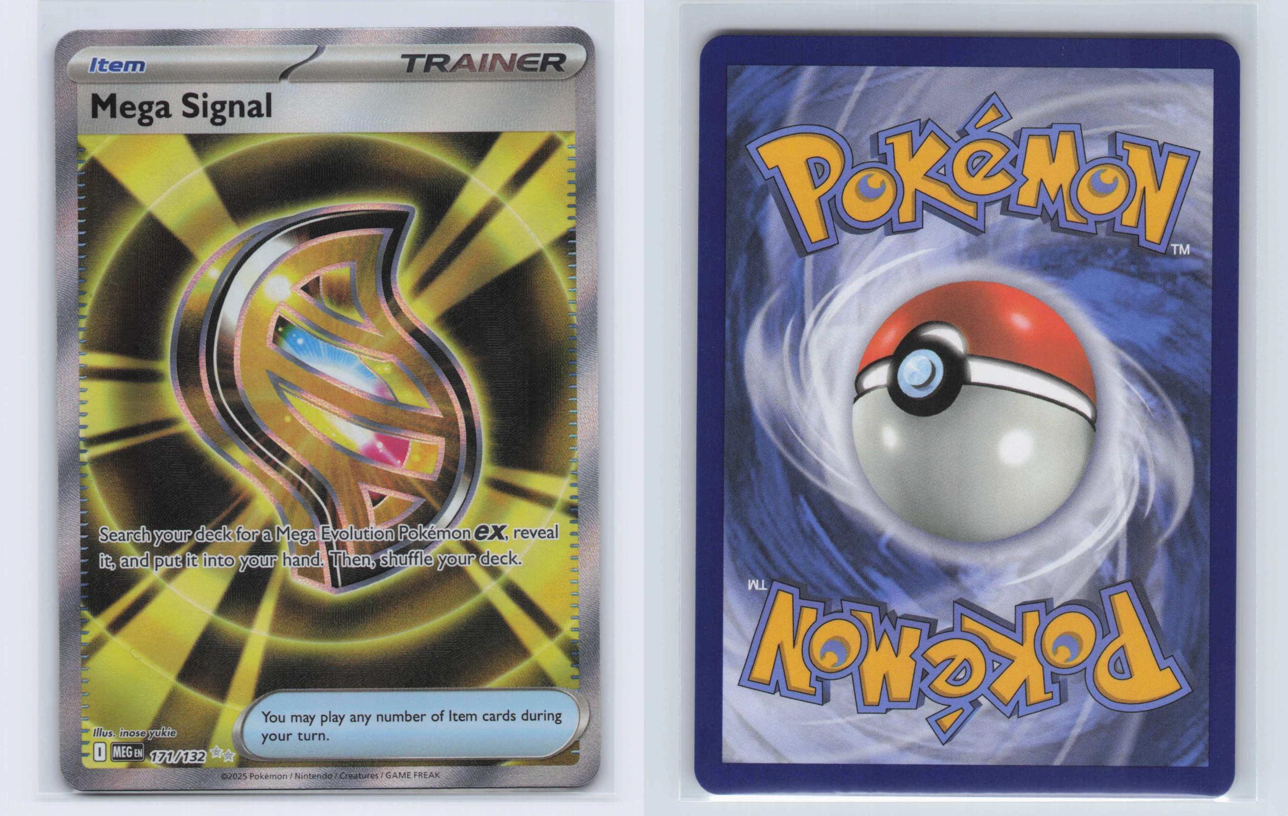 (#171/132) Mega Signal - Holo [Mega Evolution]