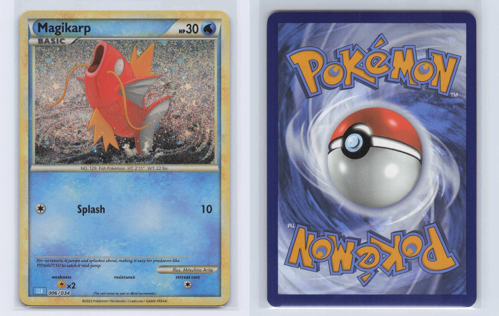 (#006/034) Magikarp - Holo [Trading Card Game Classic]