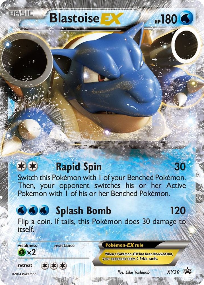 (#XY30) Blastoise EX - Holo [XY Promo]