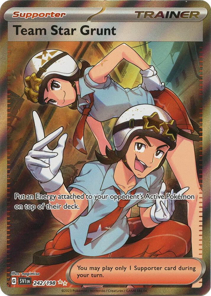 (#242/198) Team Star Grunt [SV01: Scarlet & Violet Base Set]