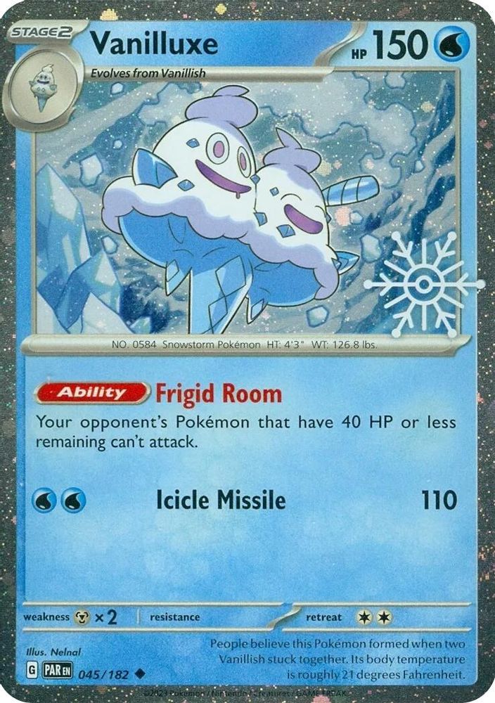 (#045/182) Vanilluxe (Holiday Calendar) - Holo [Miscellaneous Cards & Products]