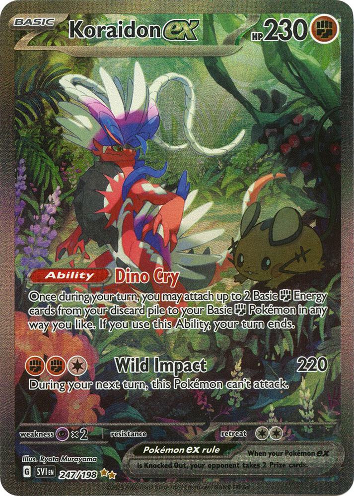 (#247/198) Koraidon ex [SV01: Scarlet & Violet Base Set]