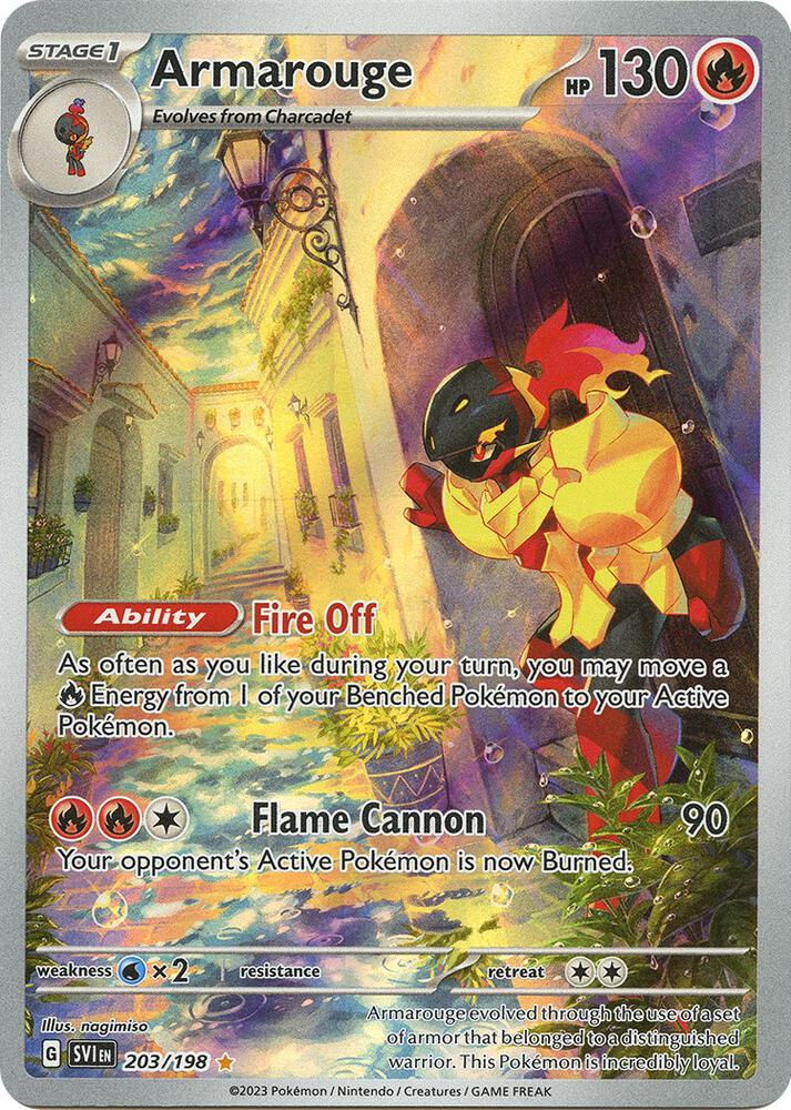 (#203/198) Armarouge [SV01: Scarlet & Violet Base Set]