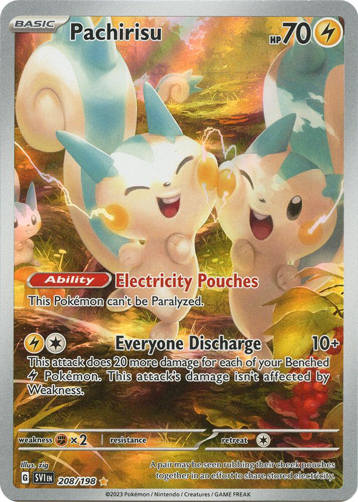 (#208/198) Pachirisu [SV01: Scarlet & Violet Base Set]