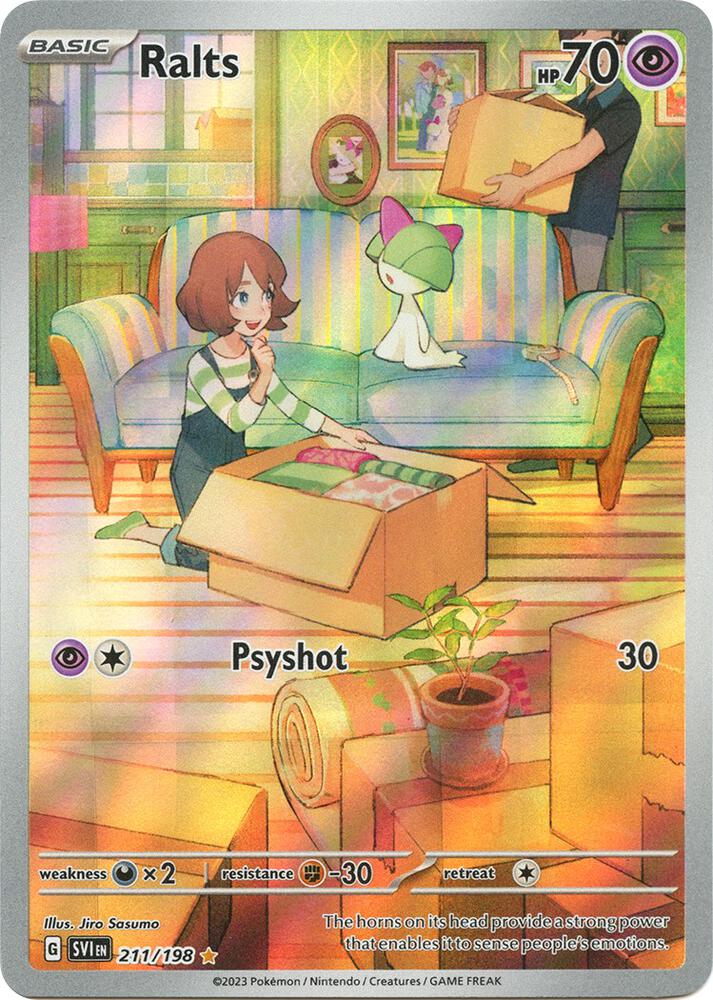 (#211/198) Ralts [SV01: Scarlet & Violet Base Set]