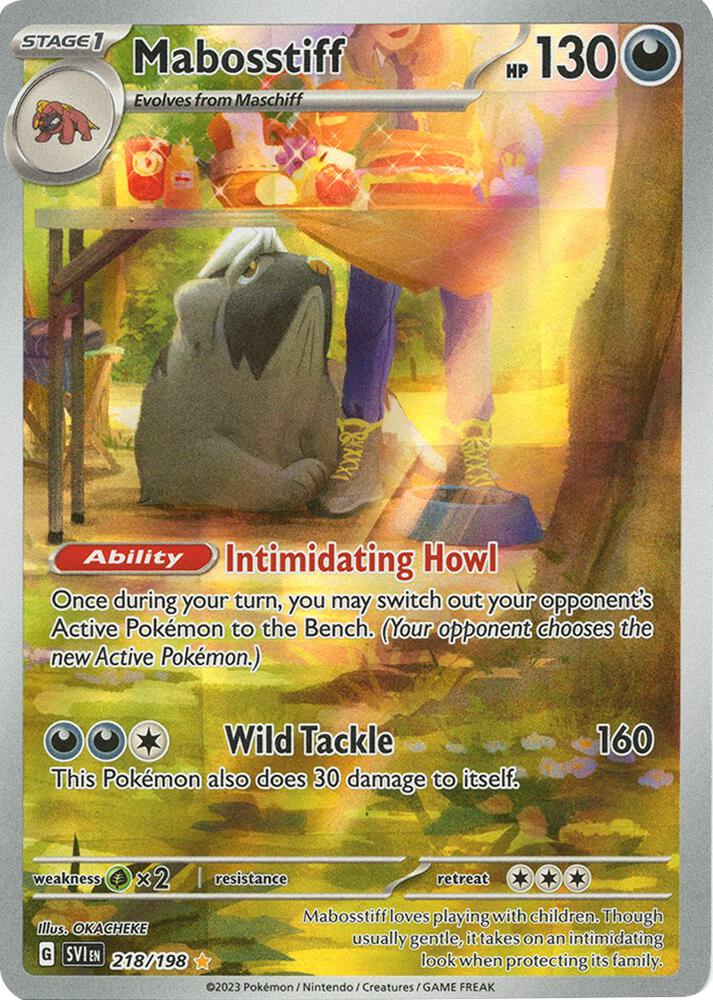 (#218/198) Mabosstiff [SV01: Scarlet & Violet Base Set]