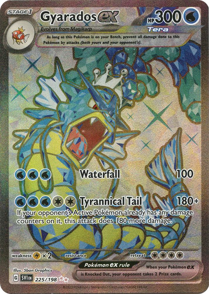 (#225/198) Gyarados ex [SV01: Scarlet & Violet Base Set]